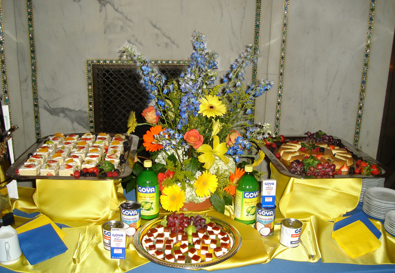 Goya's Product Showcasing by Cortés Catering