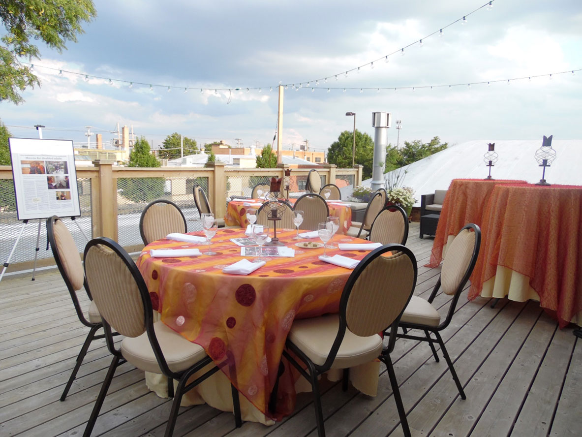 ROOF-TOP EVENTS IN CHICAGO & NORTHSHORE AREA. 